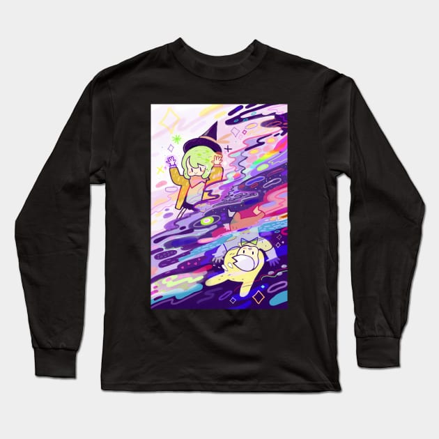 Slime Witch Long Sleeve T-Shirt by kurilord